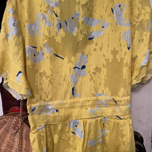 tanya taylor yellow blouse - Picture 4 of 7